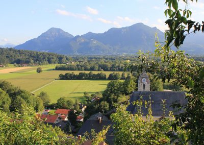 Bergblick von Neubeuern aus